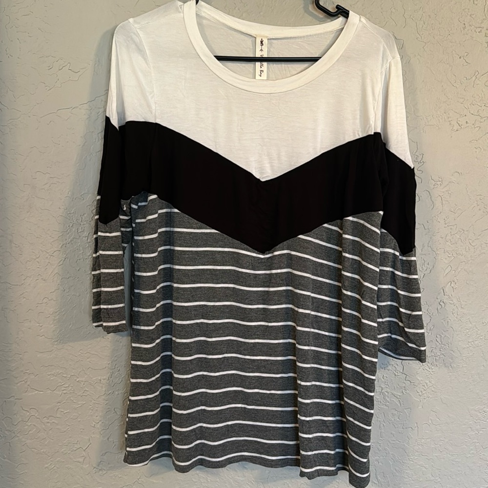Color Block Top